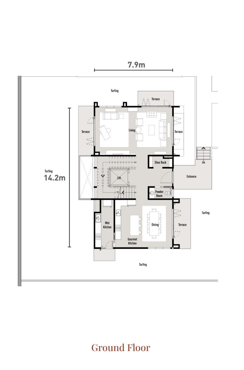 Type B1 (Ground Floor)